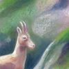 "Ibex of the Mountain". Featured on a calendar. Original drawing available. 