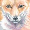 "Miles and miles on my own." A wandering fox.